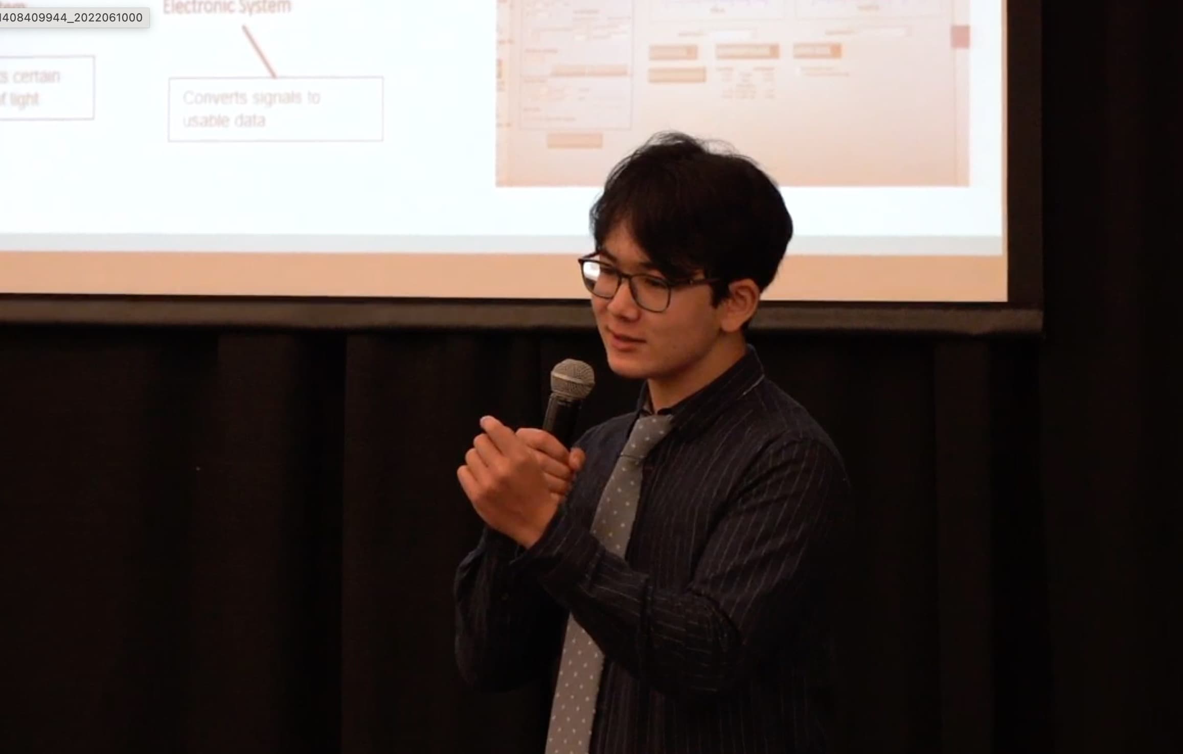 Speaking on flow cytometry data for government officials in the Joint Science Technology Institute (JSTI) West