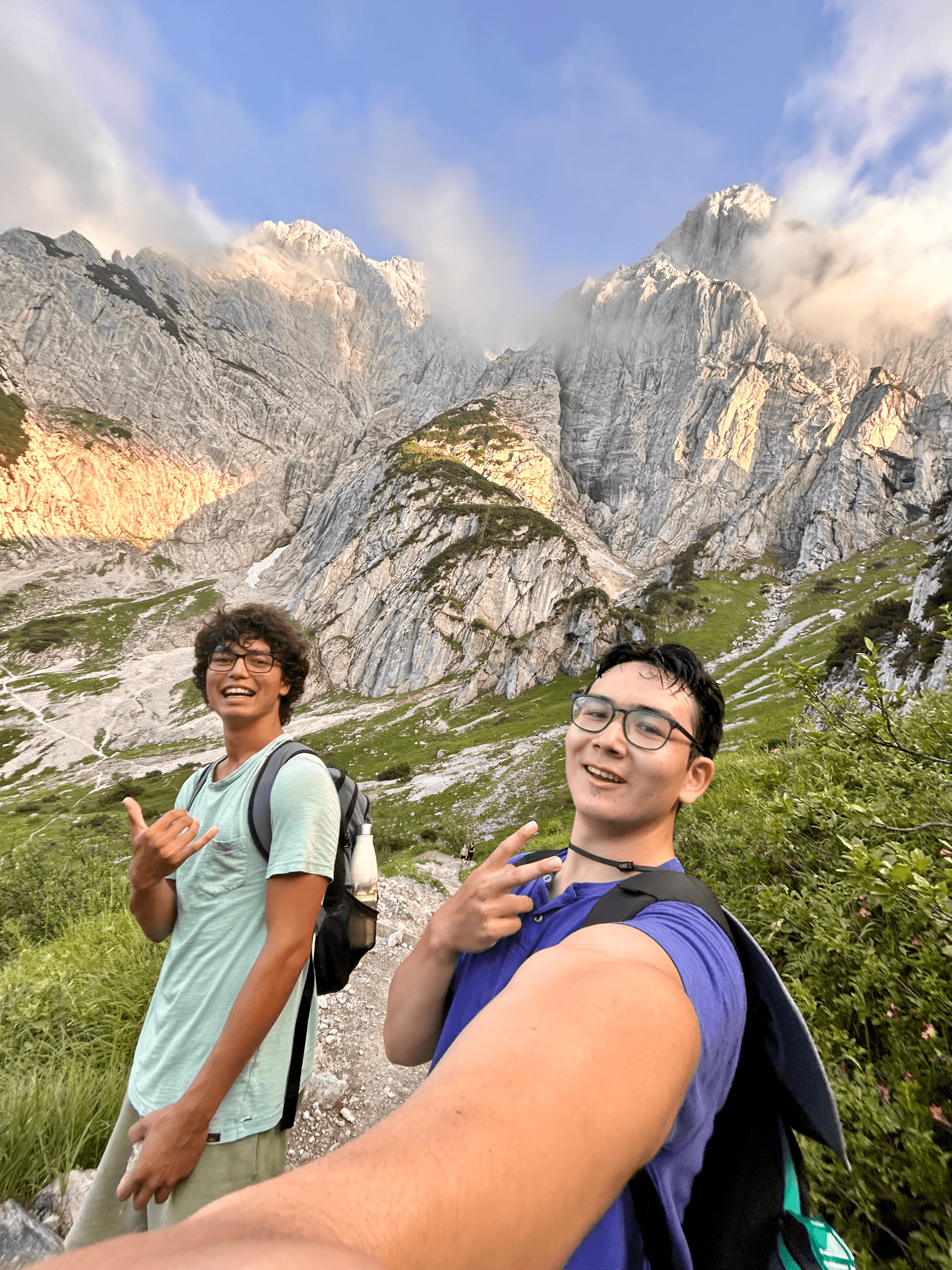 Hiking Zahmer Kaiser in Austria