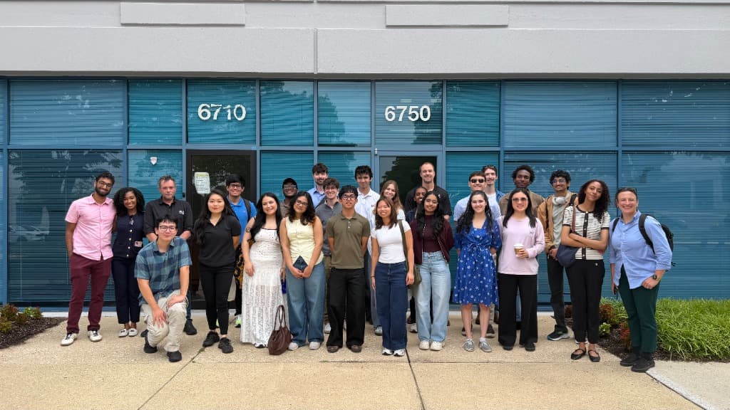 2026 Open Quantum Initiative undergraduate research cohort gathering.